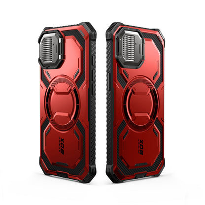 iPhone 16e (2025) Armorbox Case-Metallic Red