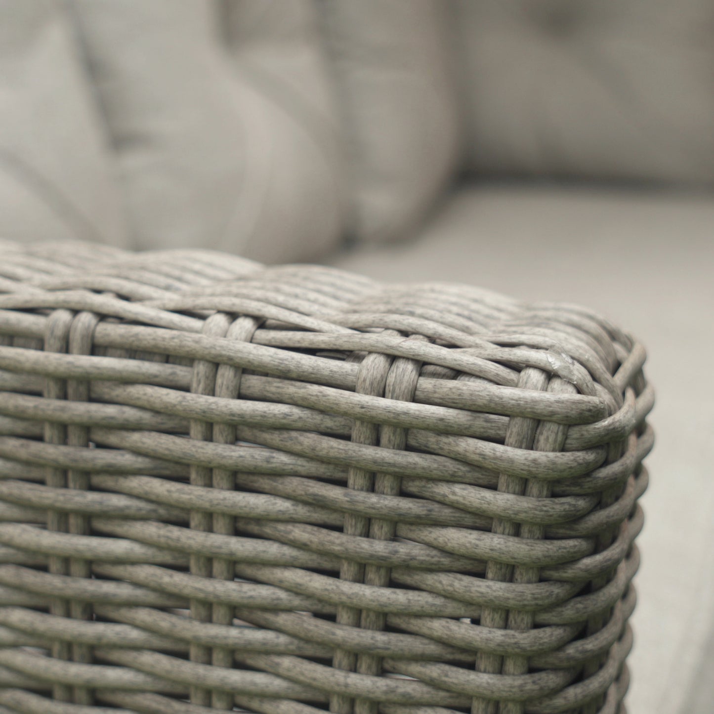 Outsunny eight-seater rattan corner sofa set with fire pit - product view 9