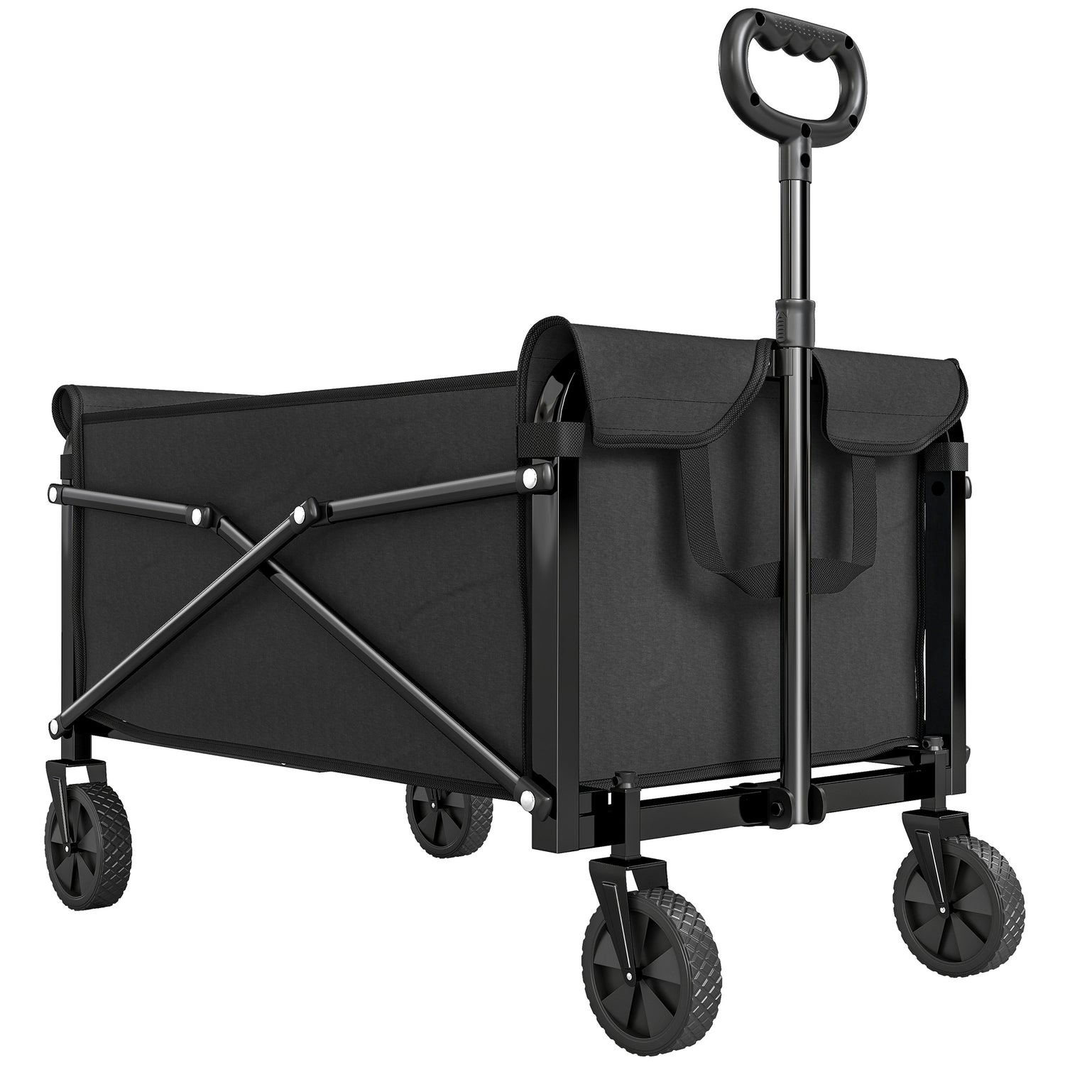 Outsunny compact 81L festival trolley on wheels