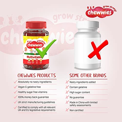 Kids Organic Sugar-Free Multivitamin Gummies – Chewwies®