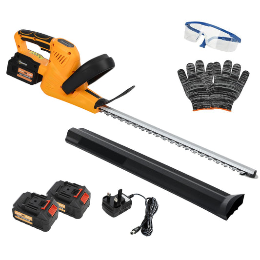 Outsunny 20 Inch Cordless Hedge Trimmer | 18V Cutter