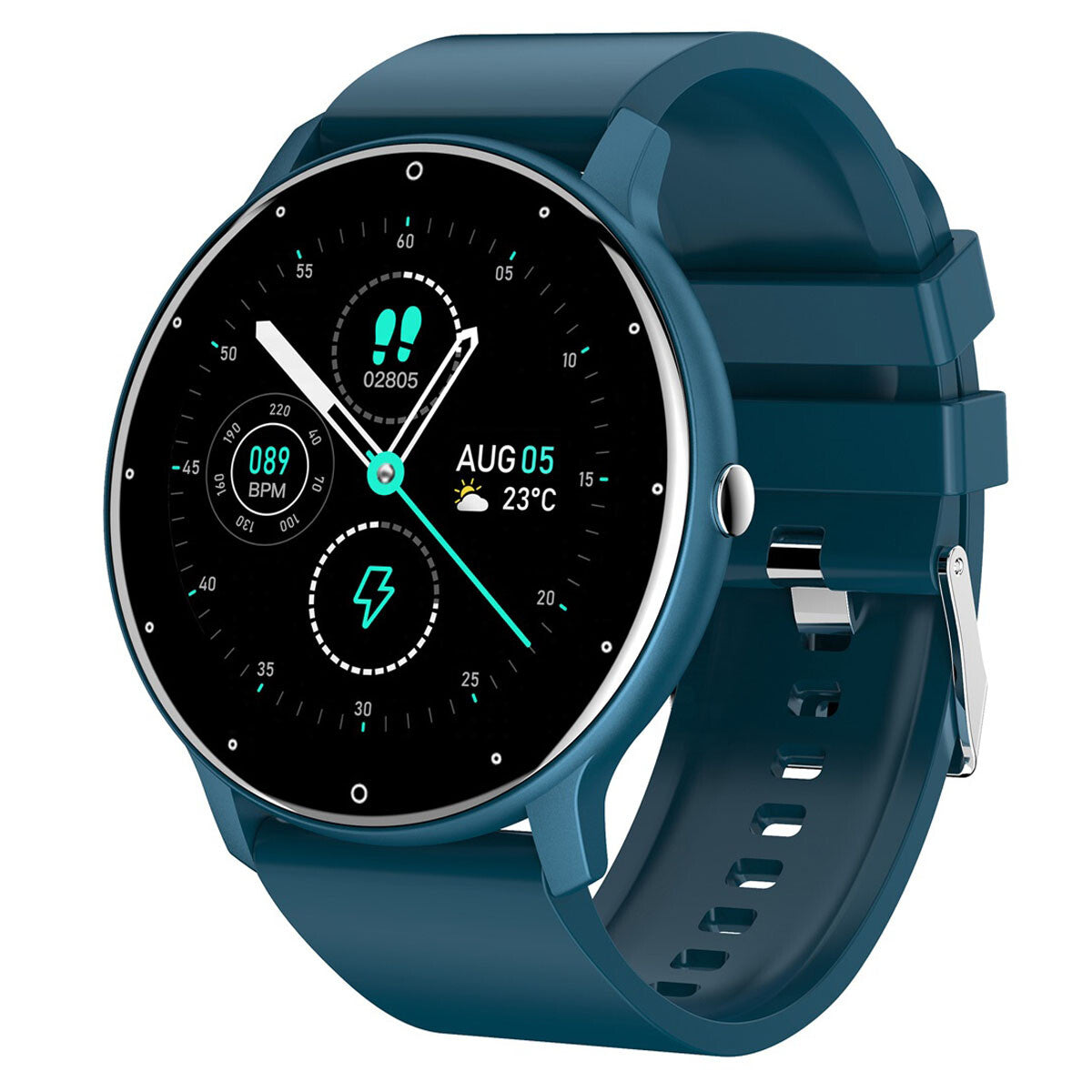 Smart Watch Fitness Tracker for iOS & Android – Heart Rate & Blood Pressure Monitor