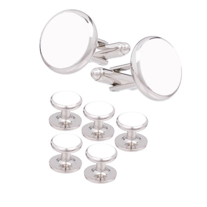 UJOY Cufflinks & Studs Set | 4 Colours | Tuxedo Shirt Buttons | Gift Box