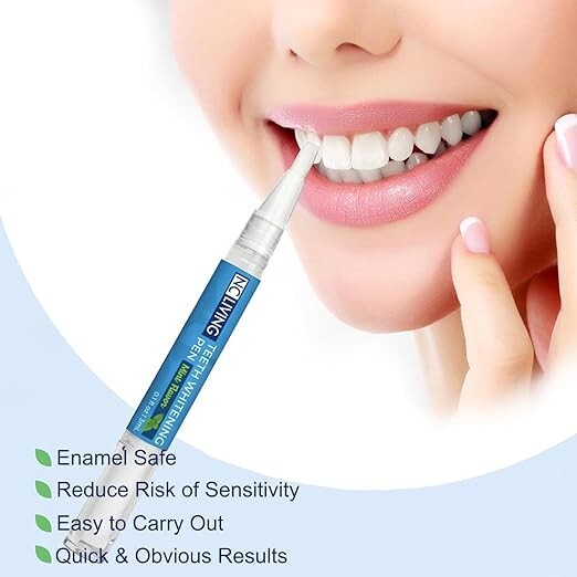 2‑Pack Teeth Whitening Pen – Jumbo Size Stain Remover Pen (Delicate)
