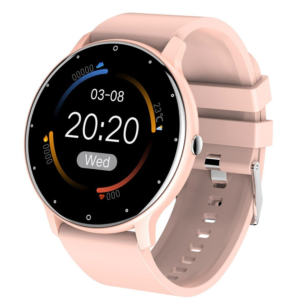 Smart Watch Fitness Tracker for iOS & Android – Heart Rate & Blood Pressure Monitor