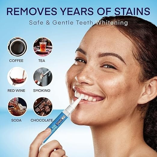 2‑Pack Teeth Whitening Pen – Jumbo Size Stain Remover Pen (Delicate)