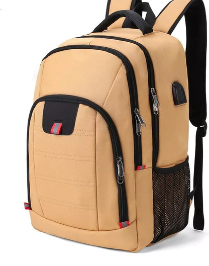 Della Gao Extra Large Laptop Backpack | 45L Anti-Theft | USB Charging Port | Fits 17.3" | Business & Travel