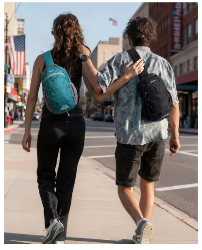 Anti-Theft RFID Blocking Sling Bag | Lightweight Crossbody Backpack for Travel, Hiking & Daily Use
