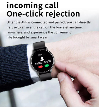 Smart Watch Fitness Tracker for iOS & Android – Heart Rate & Blood Pressure Monitor