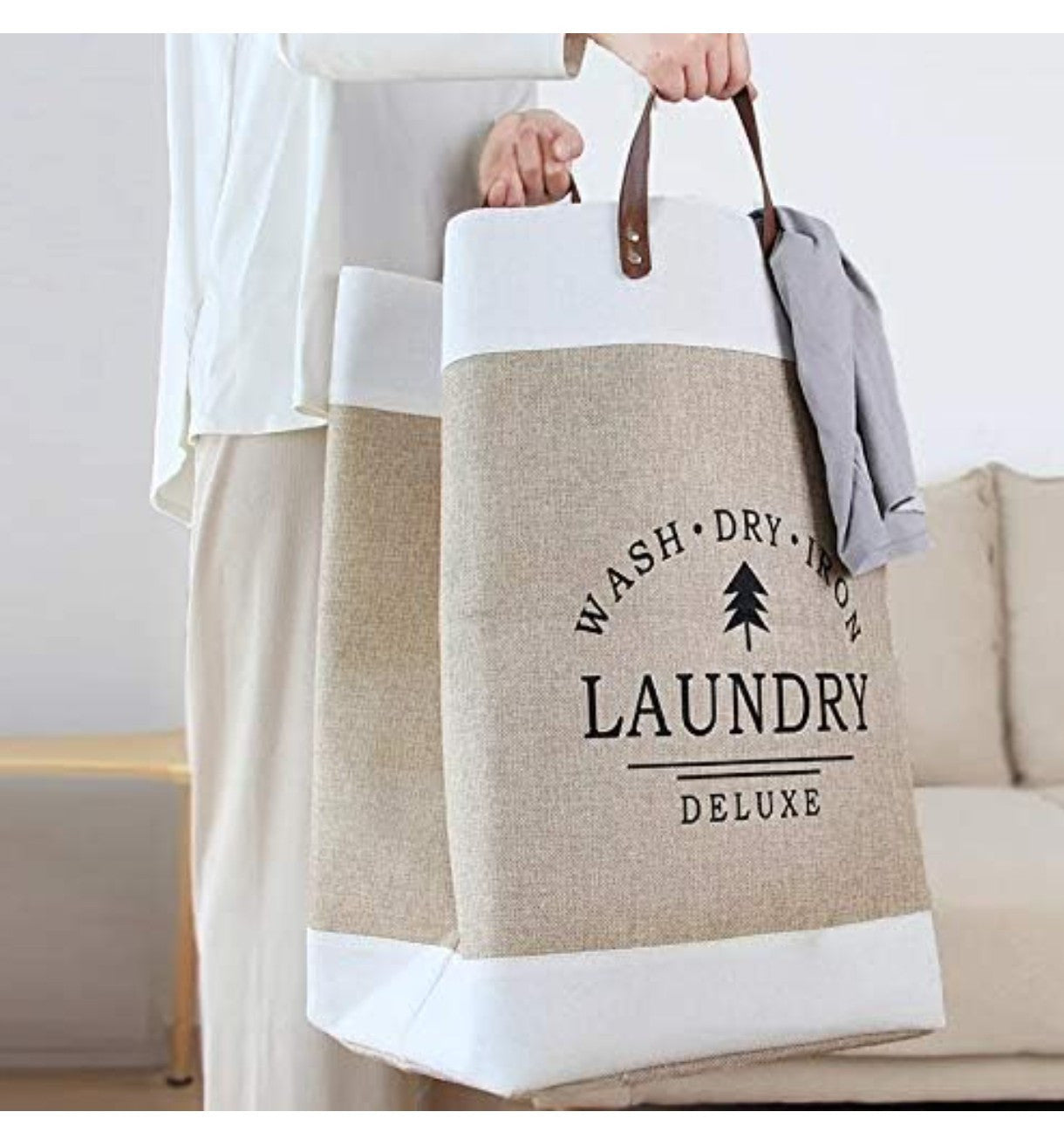 FabThing Collapsible 68L Laundry Basket Clothes, Baby Products, Toys and more